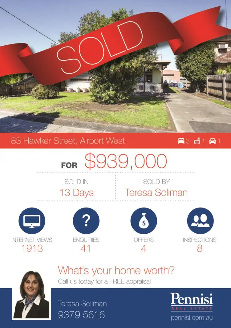 Third view of Homely house listing, 83 Hawker Street, Airport West VIC 3042