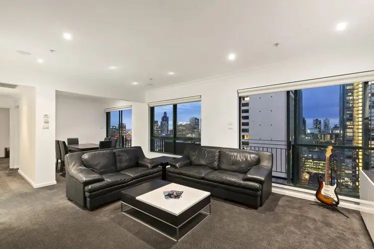 Second view of Homely apartment listing, 2502/265 Exhibition Street, Melbourne VIC 3000
