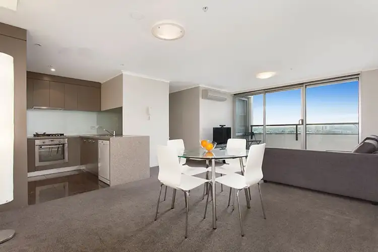 Main view of Homely apartment listing, 1304/58 Jeffcott Street, West Melbourne VIC 3003