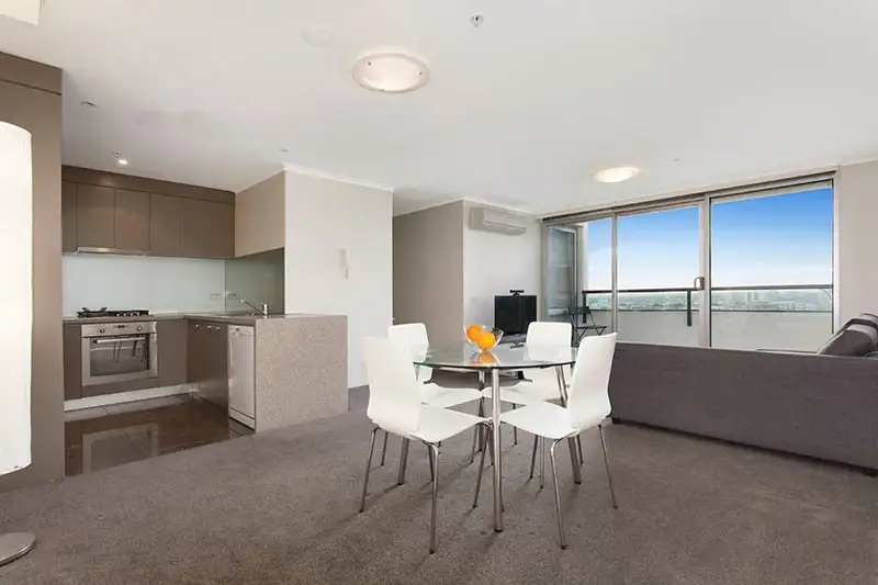 Main view of Homely apartment listing, 1304/58 Jeffcott Street, West Melbourne VIC 3003
