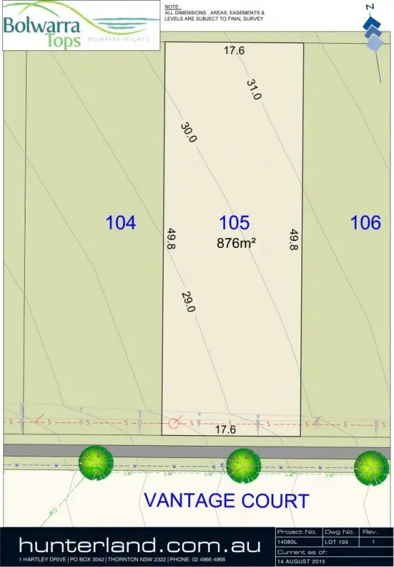 Lot 105 Vantage Court, Bolwarra Heights NSW 2320