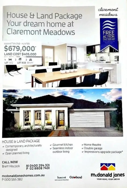 Main view of Homely house listing, LOT - - Pandorea Street, Claremont Meadows NSW 2747