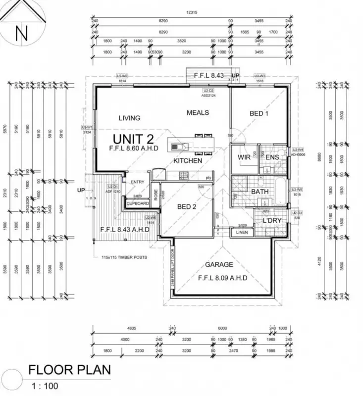 Second view of Homely house listing, 2/2 Glenarvon Road, Lorn NSW 2320