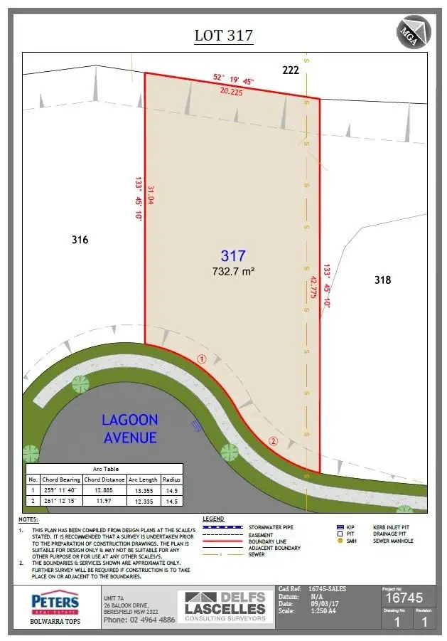 Lot 317 Lagoon Ave, Bolwarra Heights NSW 2320