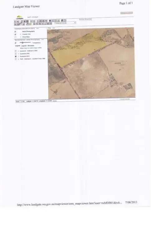Second view of Homely land listing, Lot 5749 Maynard Road, Quairading WA 6383