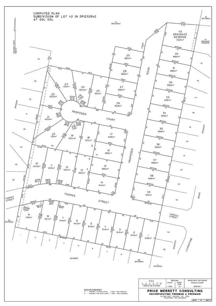 Third view of Homely land listing, Lot 6 Thomas Street, Gol Gol NSW 2738