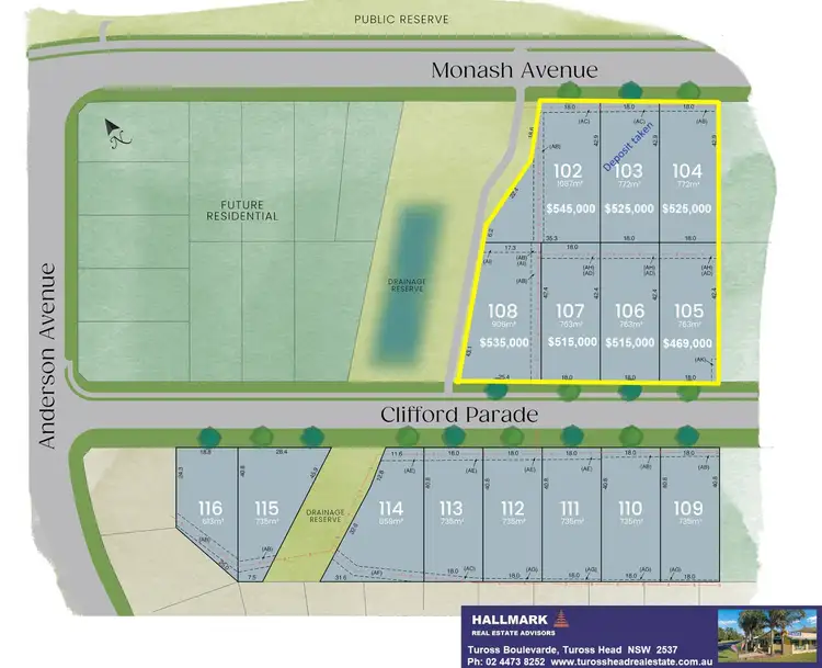 Third view of Homely land listing, 41 Anderson Avenue, Tuross Head NSW 2537