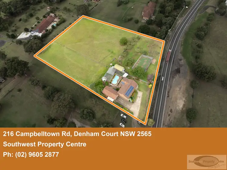Main view of Homely other listing, 216 Campbelltown Road (corner of Wood Road), Denham Court NSW 2565