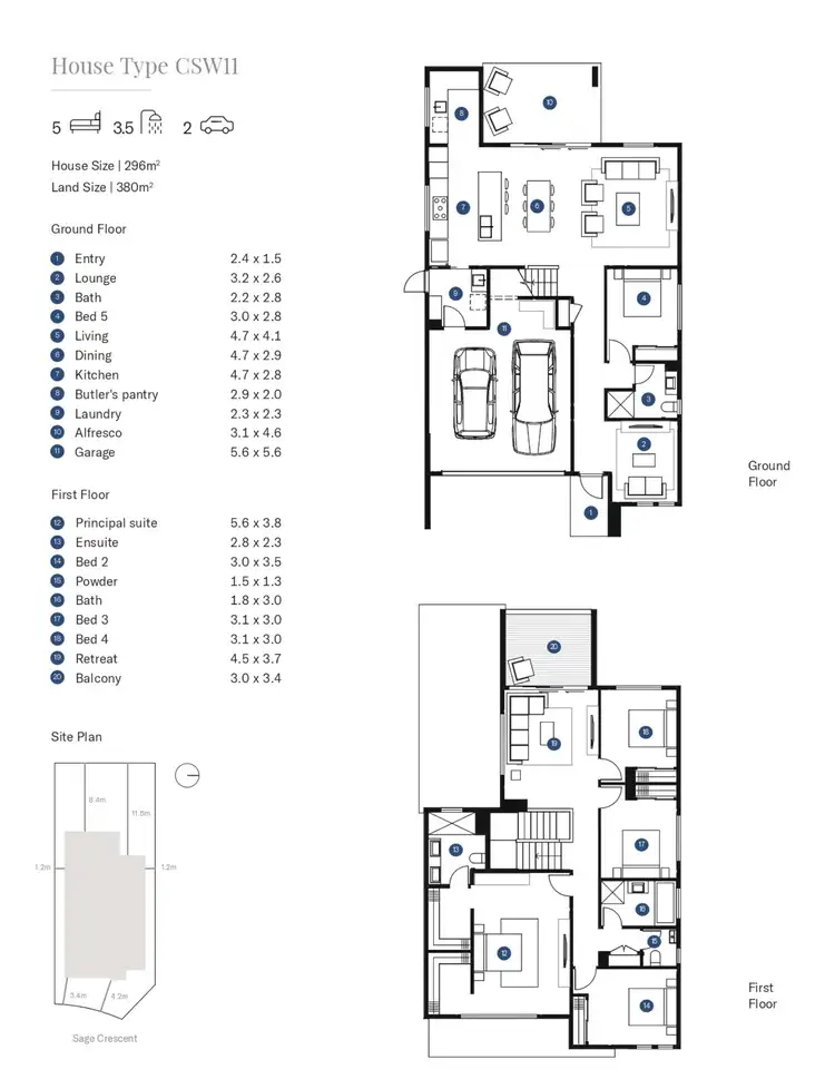 Second view of Homely house listing, . Sage  Crescent, Gledswood Hills NSW 2557