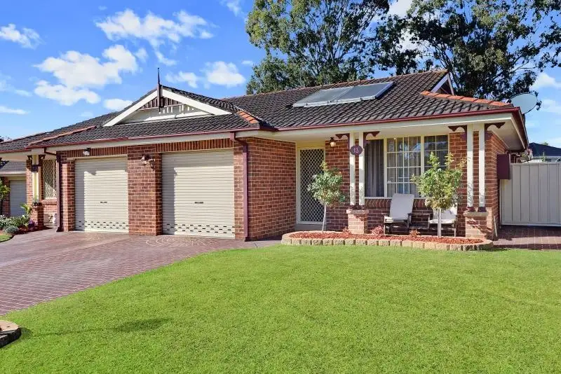 Main view of Homely semi-detached listing, 13 Cusack Close, St Helens Park NSW 2560