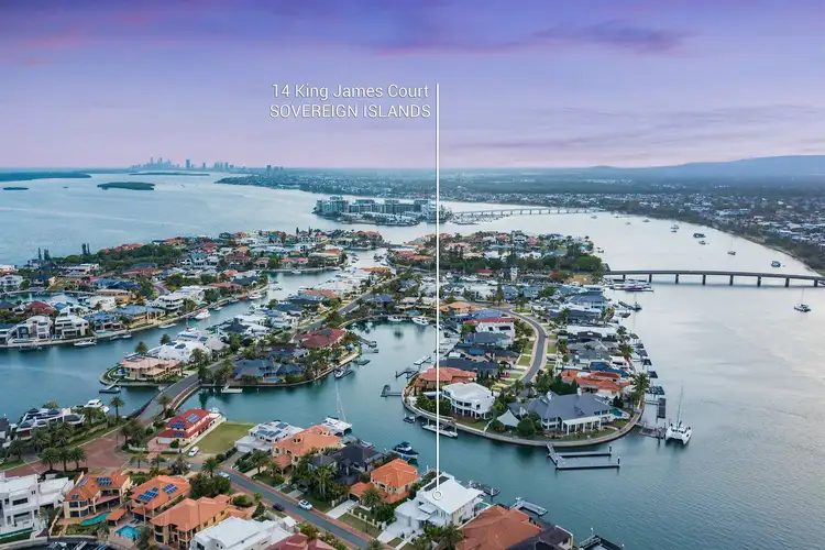 Sixth view of Homely house listing, 14 King James Court, Paradise Point QLD 4216