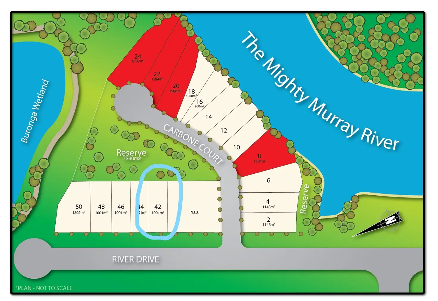 Main view of Homely land listing, 42 River Drive, Buronga NSW 2739
