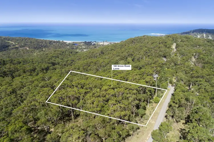 Main view of Homely land listing, 160 Grove Road, Lorne VIC 3232