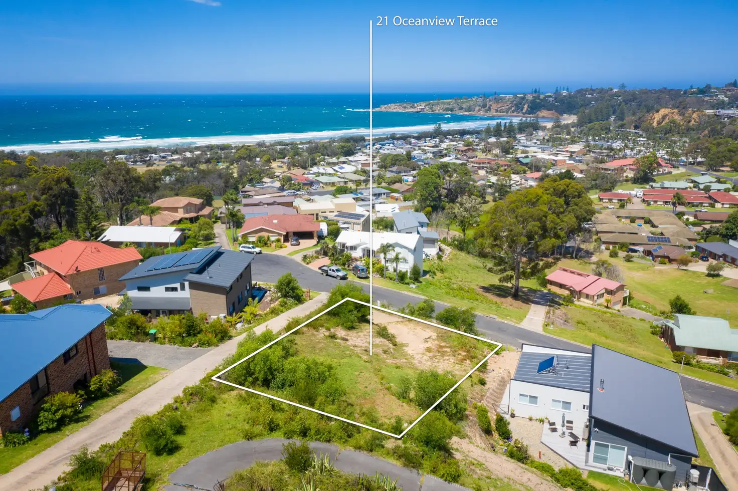 Main view of Homely land listing, 21 Oceanview Terrace, Tathra NSW 2550