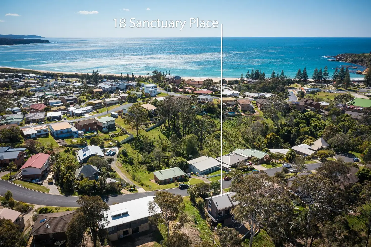 Main view of Homely house listing, 18 SANCTUARY Place, Tathra NSW 2550