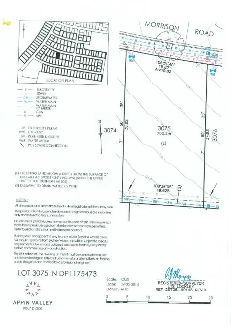 Third view of Homely land listing, Lot 3075 Morrison Road, Appin NSW 2560