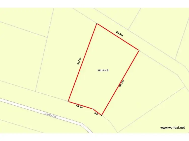 Third view of Homely land listing, 73 Grant Crescent, Wondai QLD 4606