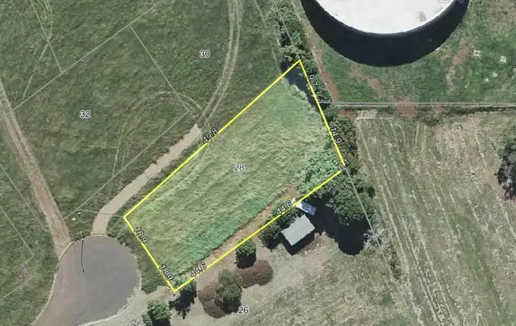Main view of Homely land listing, 28 Finemore Crescent, Qunaba QLD 4670
