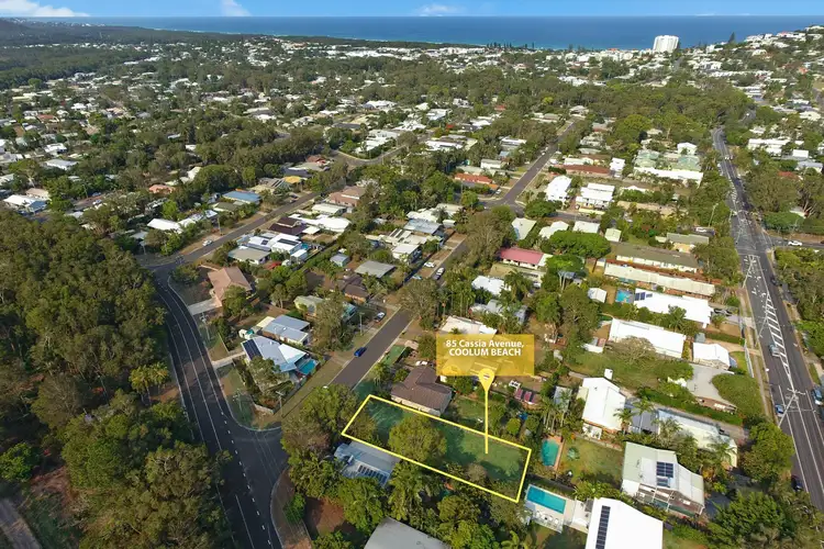 Second view of Homely land listing, 85 Cassia Avenue, Coolum Beach QLD 4573