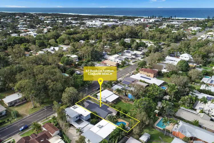 Main view of Homely house listing, 67 Banksia Avenue, Coolum Beach QLD 4573