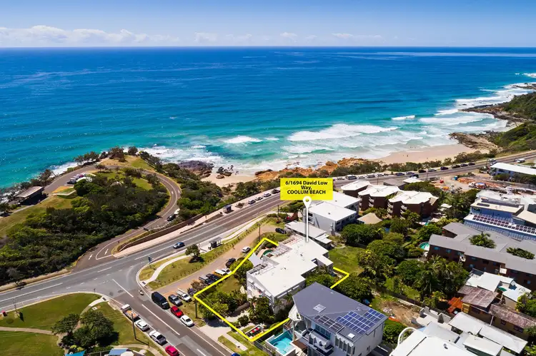 Main view of Homely unit listing, 6/1694 David Low Way, Coolum Beach QLD 4573