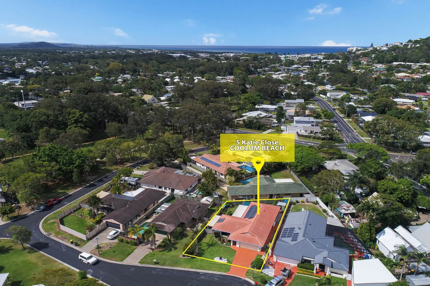 Main view of Homely house listing, 5 Katie Close, Coolum Beach QLD 4573
