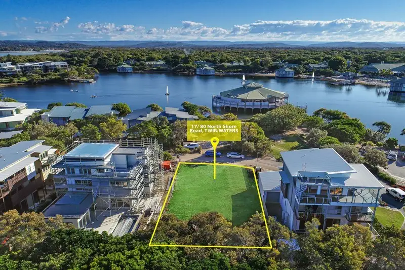 Main view of Homely land listing, 17-80 North Shore Road, Twin Waters QLD 4564