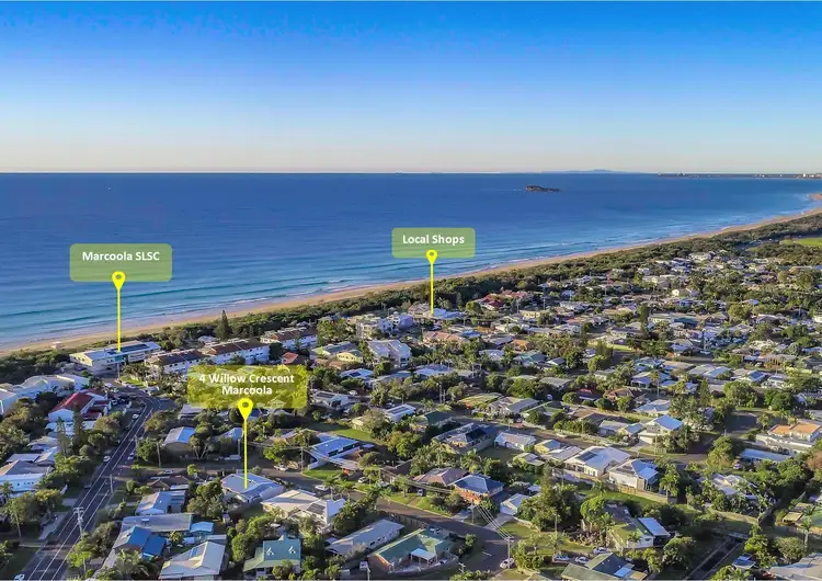 Main view of Homely house listing, 4 Willow Crescent, Marcoola QLD 4564