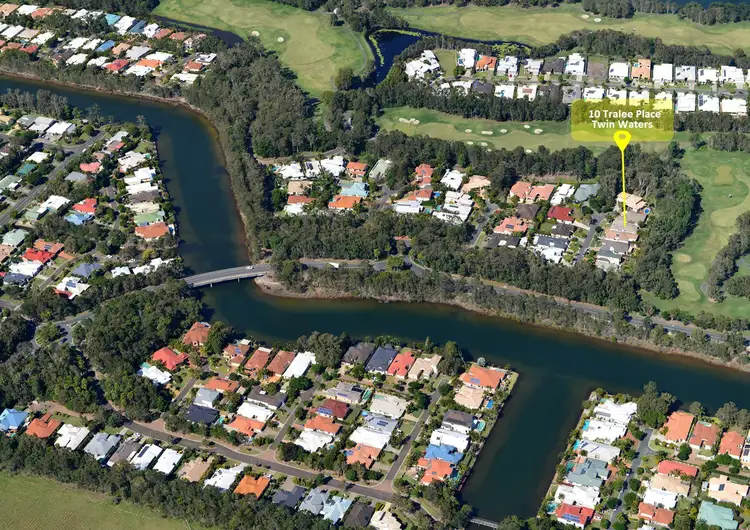 Main view of Homely house listing, 10 Tralee Place, Twin Waters QLD 4564