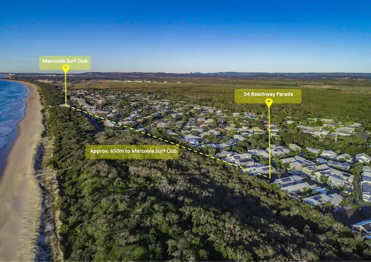 Second view of Homely land listing, 54 Beachway Parade, Marcoola QLD 4564