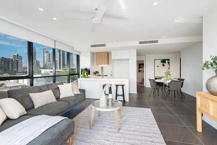 Second view of Homely apartment listing, 206/28 Dalpura St, Chevron Island QLD 4217
