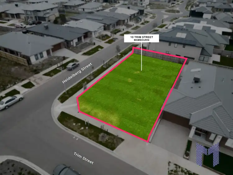 Second view of Homely land listing, 10 Trim St, Mambourin VIC 3024