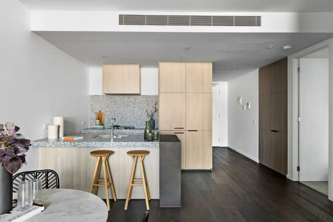 Main view of Homely apartment listing, 1306/112 Adderley St, West Melbourne VIC 3003