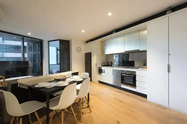 Main view of Homely apartment listing, 1613/33 Rose Ln, Melbourne VIC 3000