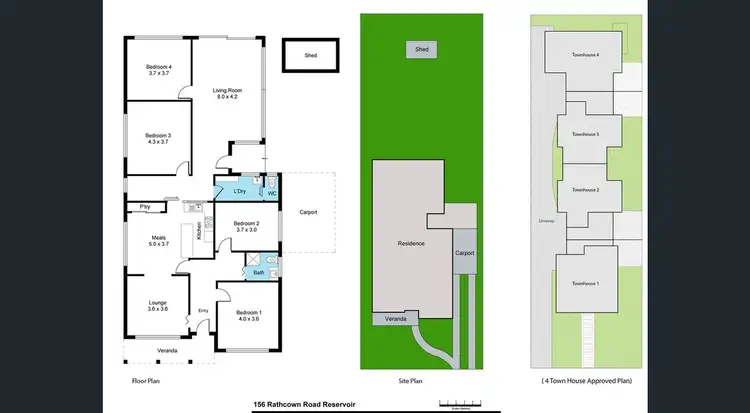 Sixth view of Homely house listing, 156 Rathcown Rd, Reservoir VIC 3073