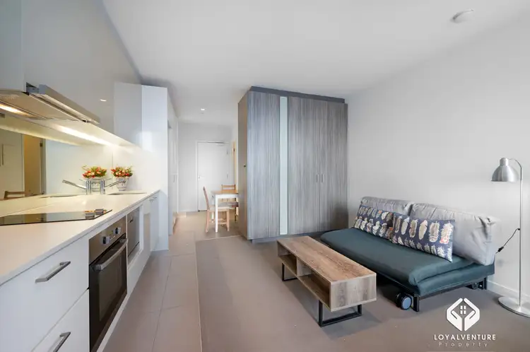 Second view of Homely studio listing, 3807/220 Spencer St, Melbourne VIC 3000