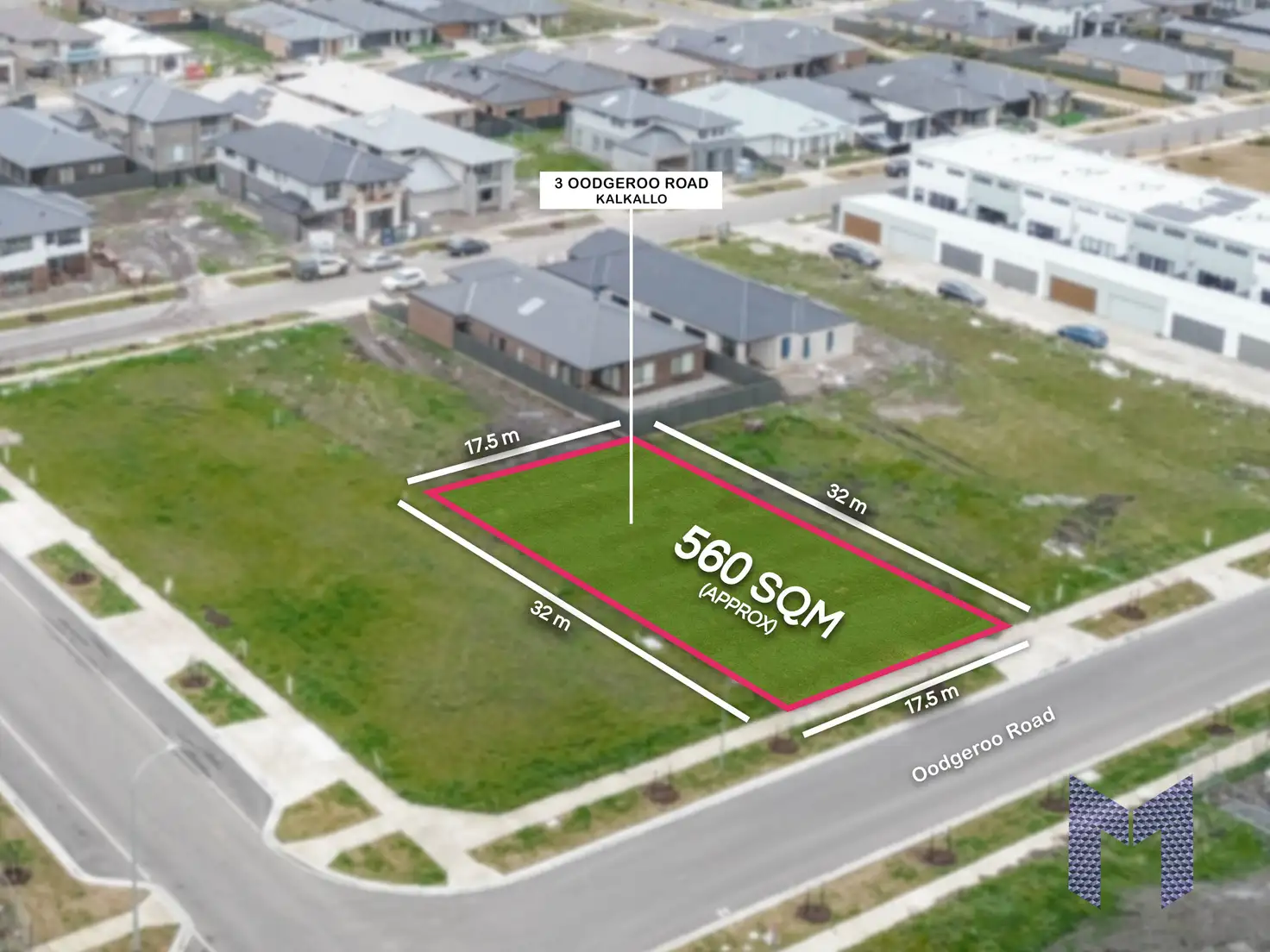 Main view of Homely land listing, 3 Oodgeroo Rd, Kalkallo VIC 3064