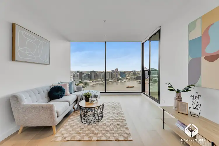 Main view of Homely apartment listing, 2505/915 Collins St, Docklands VIC 3008