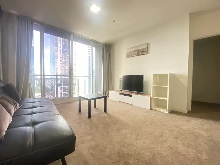 Second view of Homely apartment listing, 2801/8 Franklin St, Melbourne VIC 3000
