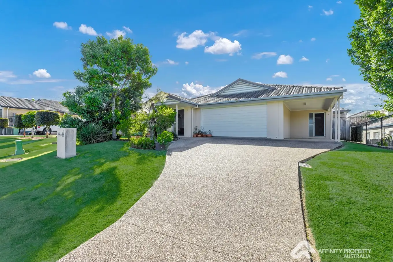 Main view of Homely semi-detached listing, 1&2/17 Bottle Tree Cres, Mango Hill QLD 4509