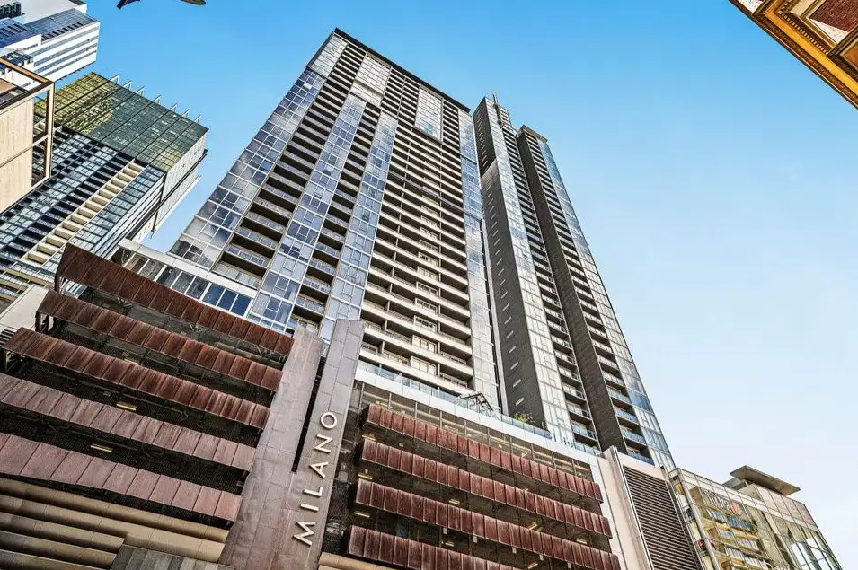 Main view of Homely apartment listing, 2608/8 Franklin St, Melbourne VIC 3000
