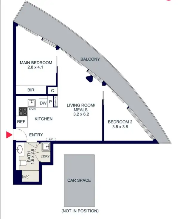 Second view of Homely apartment listing, 1901/231 Harbour Esplanade, Docklands VIC 3008