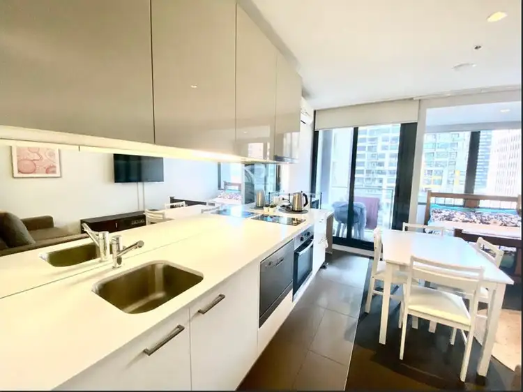 Second view of Homely apartment listing, 1106/220 Spencer St, Melbourne VIC 3000
