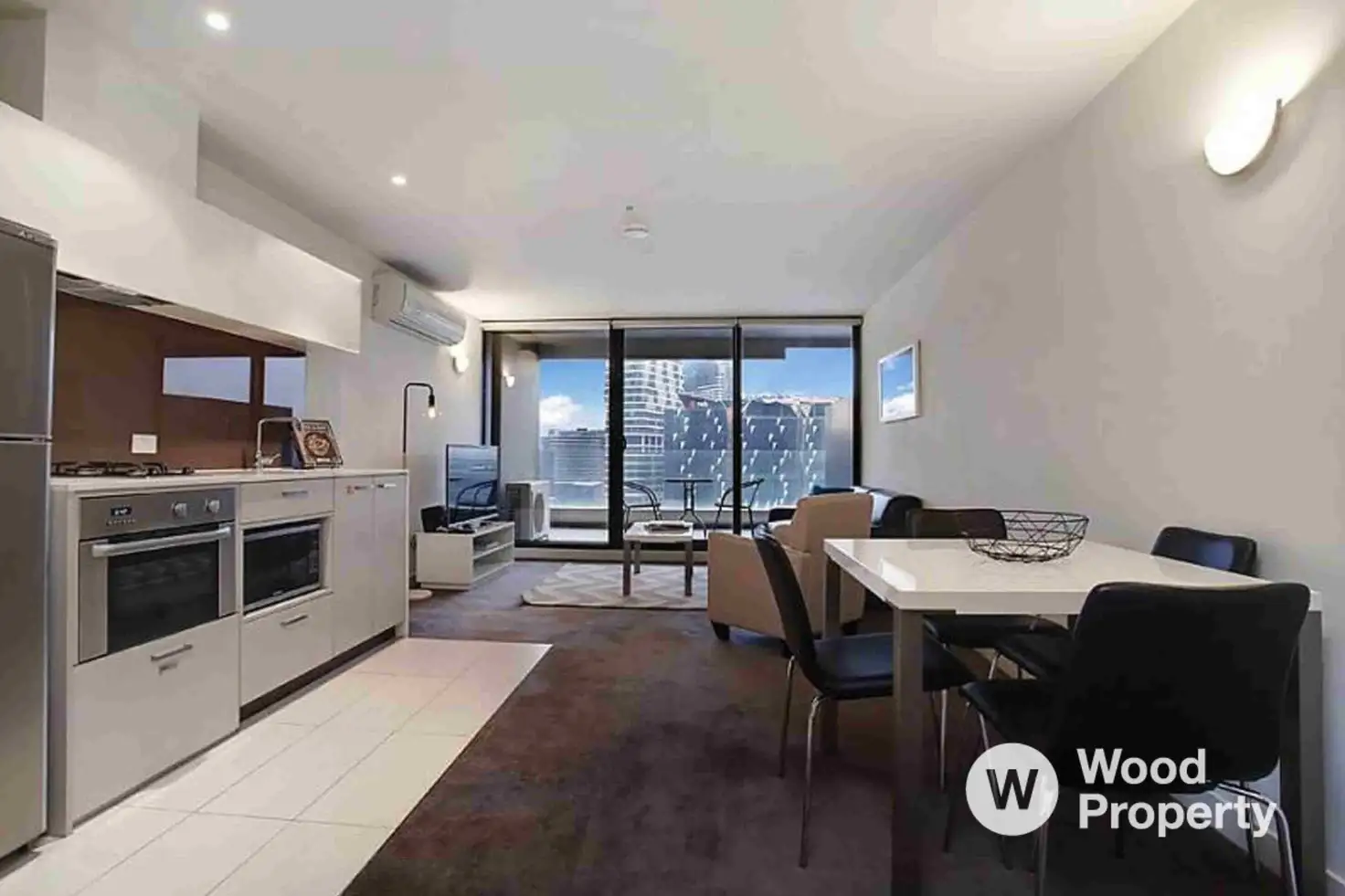 Main view of Homely apartment listing, 1208/200 Spencer Street, Melbourne VIC 3000