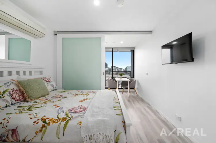 Second view of Homely studio listing, 701/253 Franklin Street, Melbourne VIC 3000