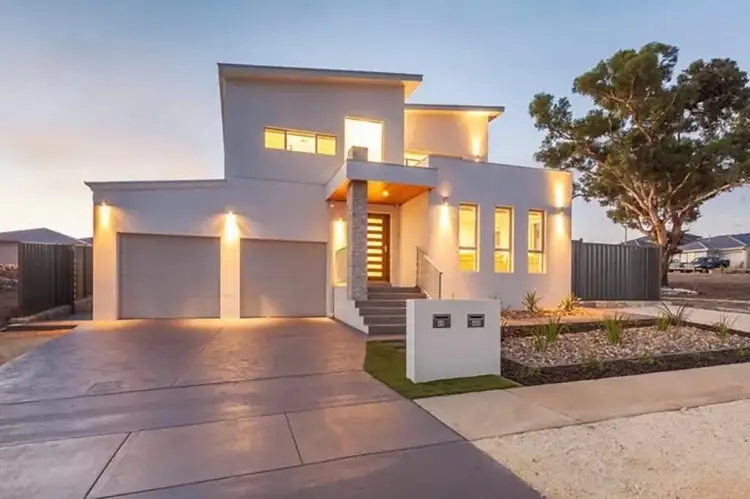 Main view of Homely semi-detached listing, 49A Helby St, Harrison ACT 2914