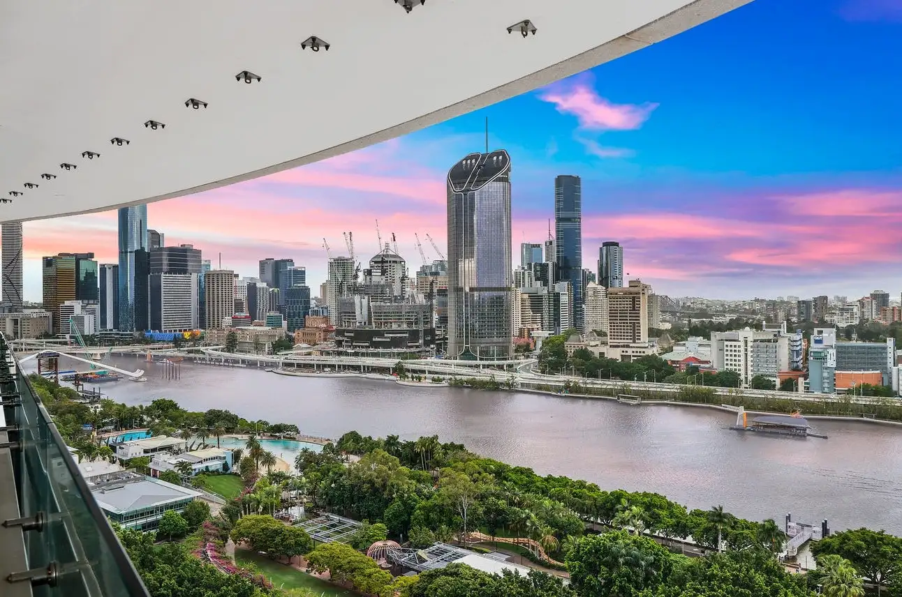 Main view of Homely apartment listing, 1701/269 Grey St, South Brisbane QLD 4101