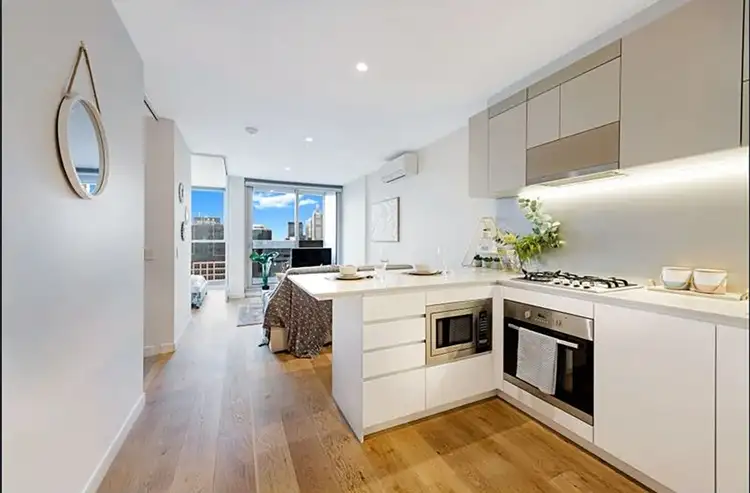 Third view of Homely apartment listing, 4005/38 Rose Ln, Melbourne VIC 3000