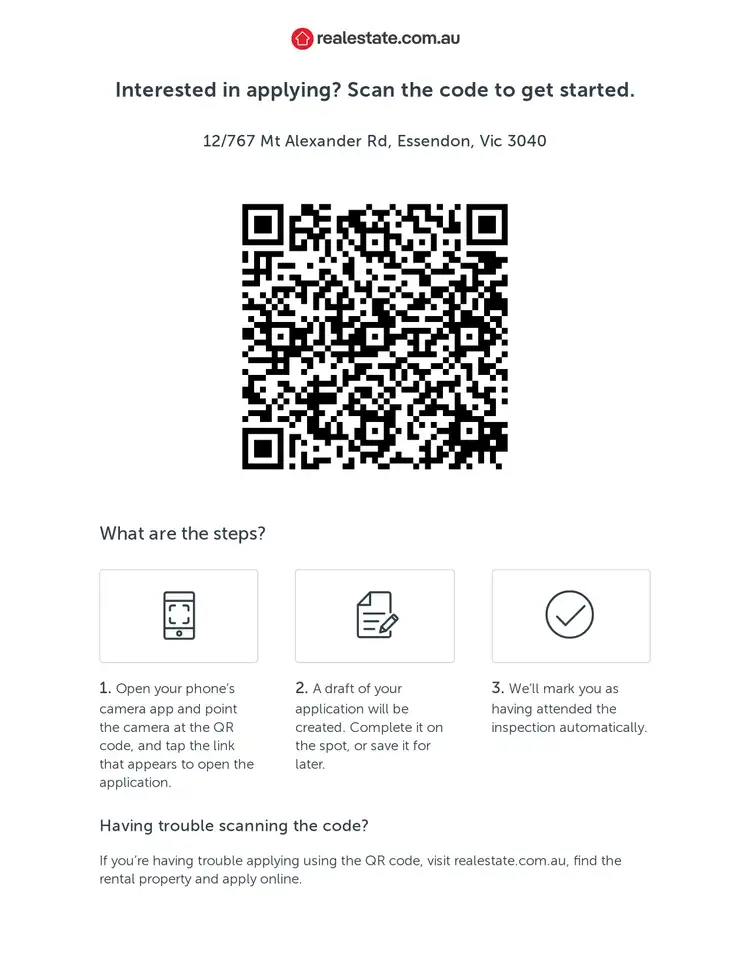 Fifth view of Homely apartment listing, 12/767 Mt Alexander Rd, Essendon VIC 3040