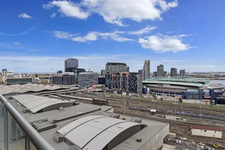 Second view of Homely apartment listing, 1401/280 Spencer St, Melbourne VIC 3000